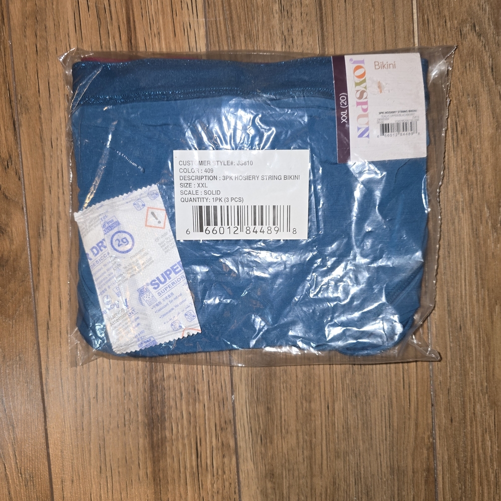 Jockey Blue Bikini Panties